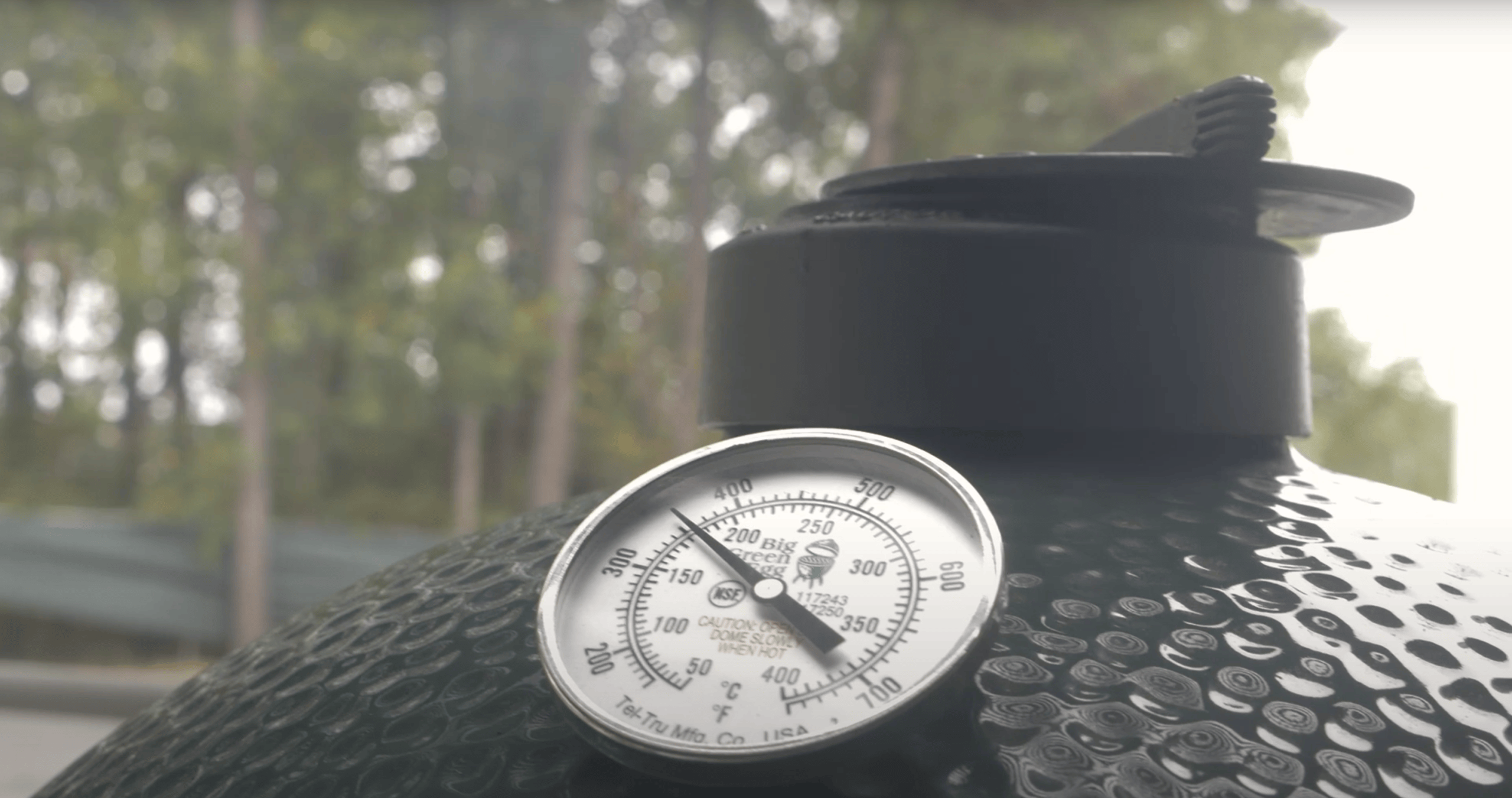 Preheat Egg Grill