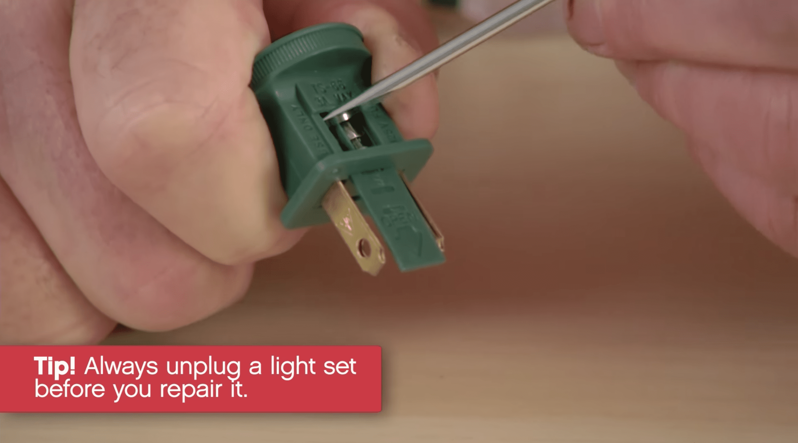 Holiday Light Fuse Cover