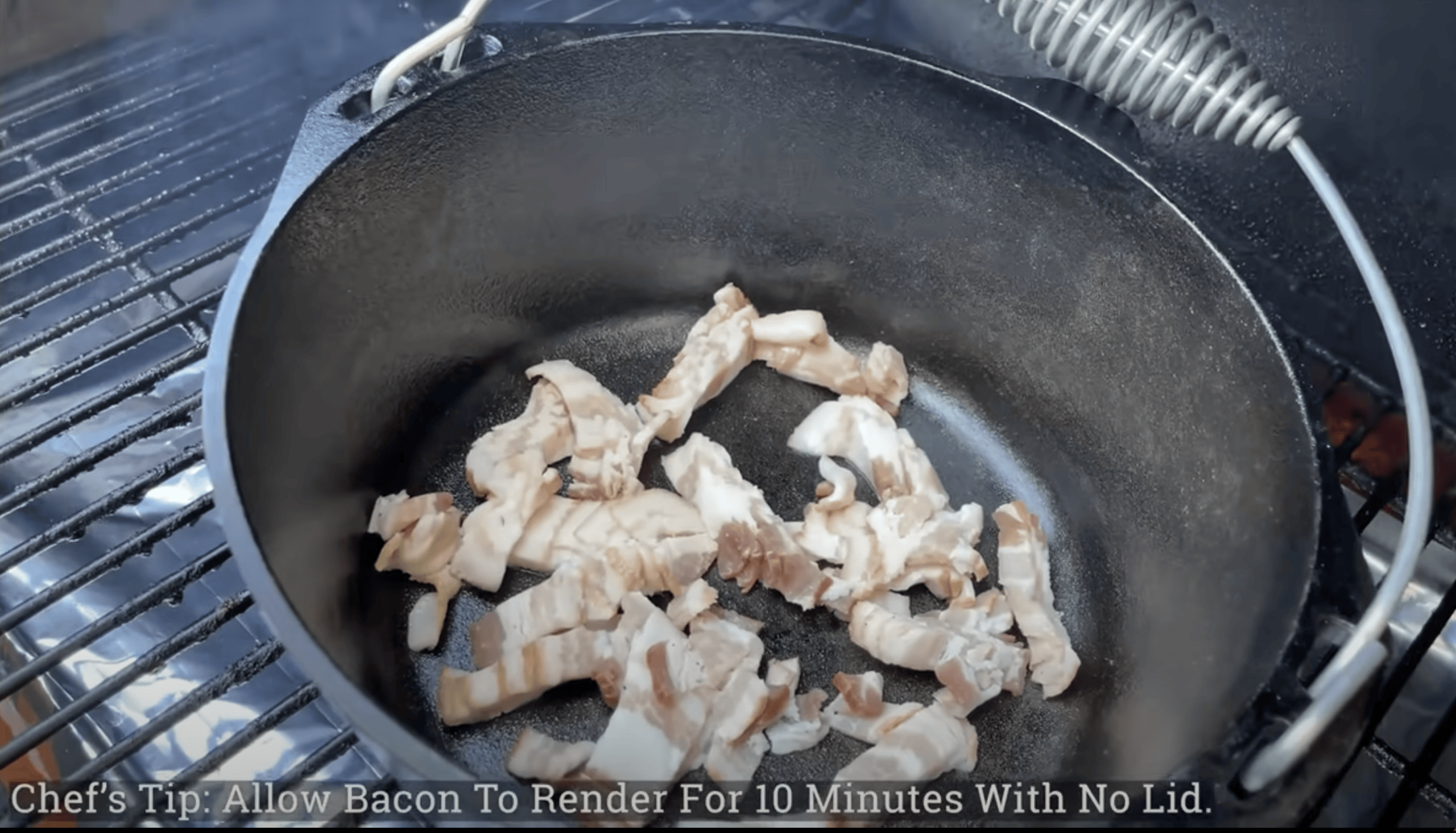 Cook the bacon