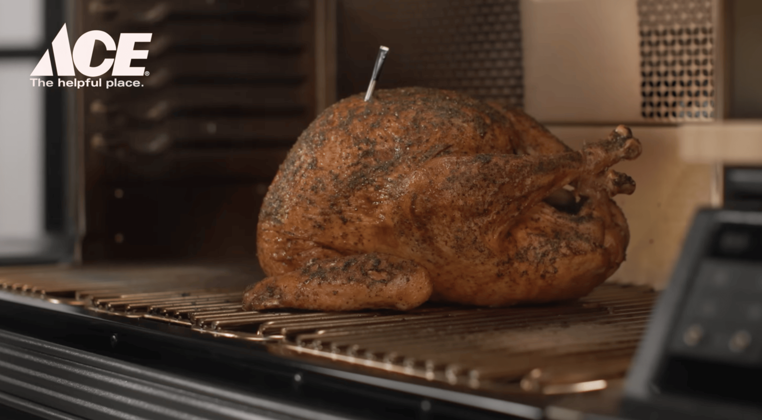 Turkey on grill