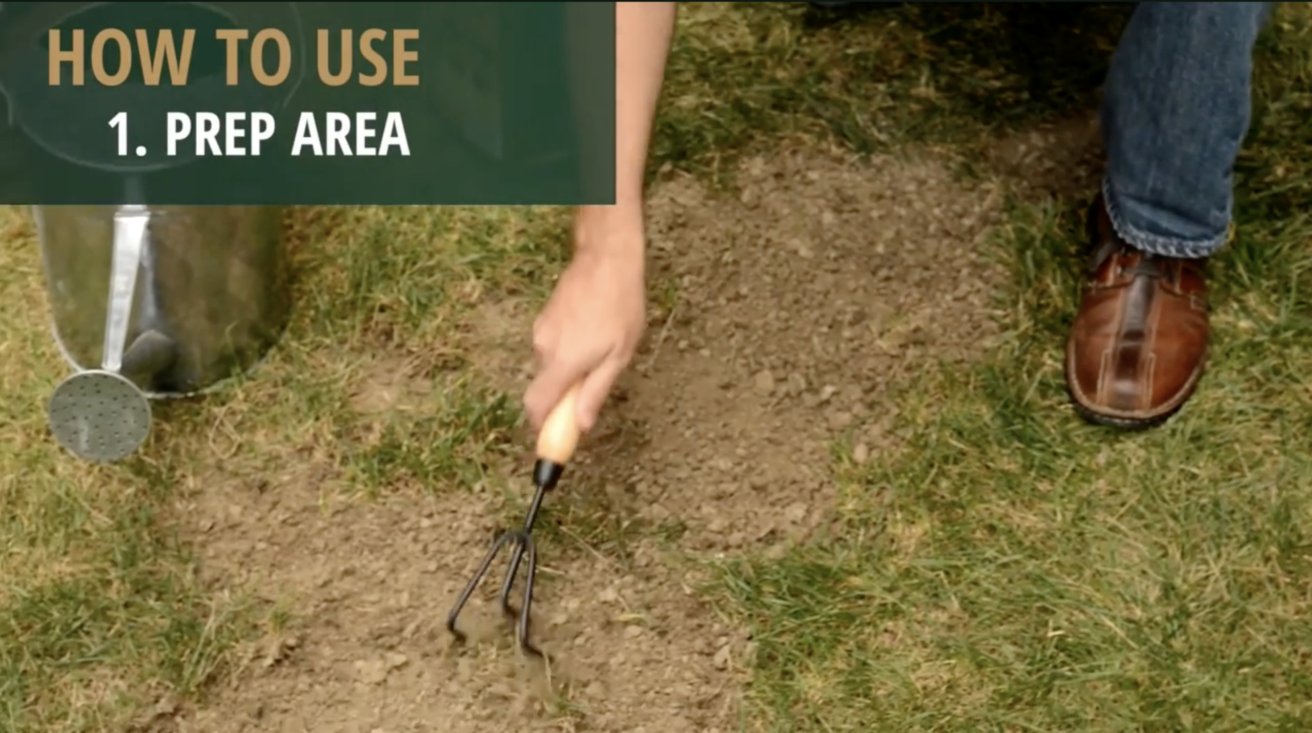 Rake the spot