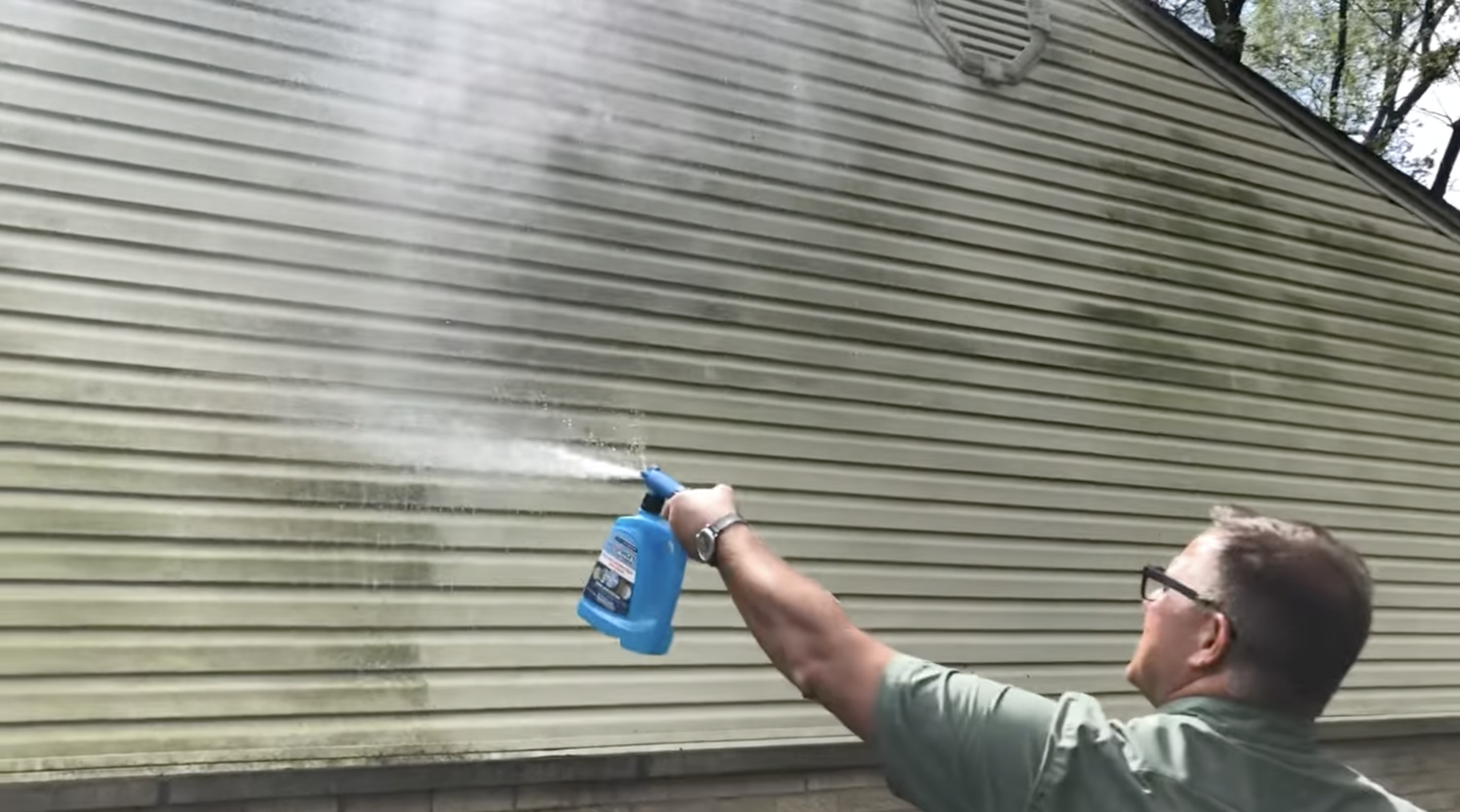 Spray the product