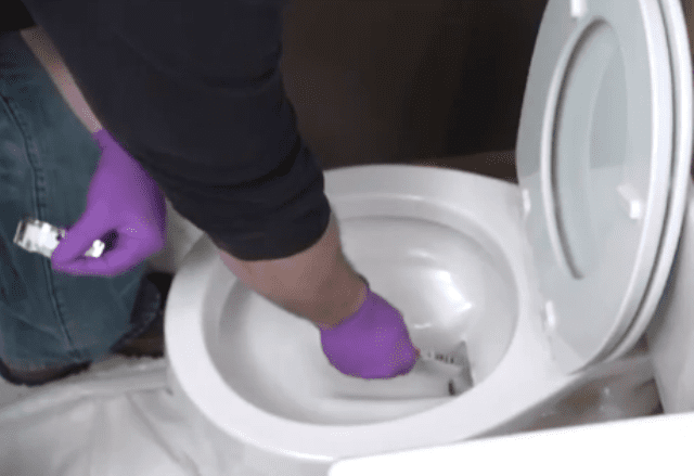 Removing a Toilet