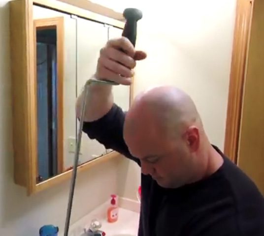 Turn handle in reverse